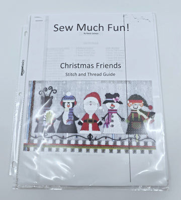 Christmas Friends with stitch guide