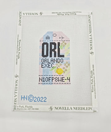 Orlando ORL Travel Tag